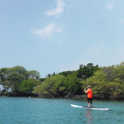 a small boat in a body of water